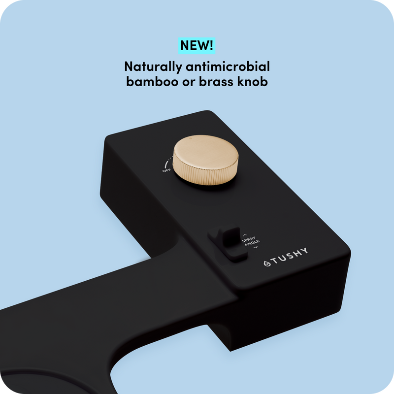 TUSHY Classic 3.0 Non-Electric Bidet Attachment, Adjustable Water Pressure, Angle Control & Easy Home Installation