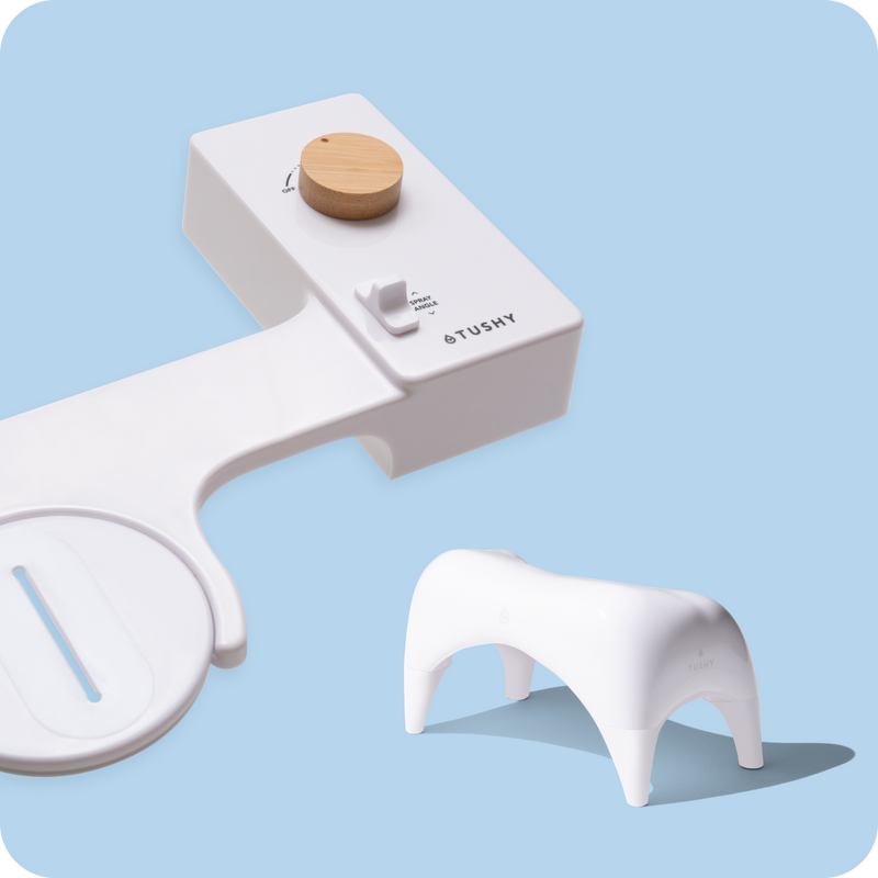 TUSHY Classic 3.0 Non-Electric Bidet Attachment, Adjustable Water Pressure, Angle Control & Easy Home Installation