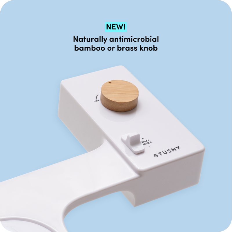 TUSHY Classic 3.0 Non-Electric Bidet Attachment, Adjustable Water Pressure, Angle Control & Easy Home Installation