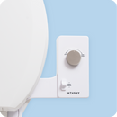 TUSHY Classic 3.0 Non-Electric Bidet Attachment, Adjustable Water Pressure, Angle Control & Easy Home Installation