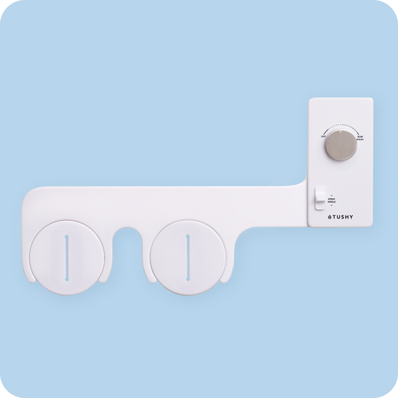 TUSHY Classic 3.0 Non-Electric Bidet Attachment, Adjustable Water Pressure, Angle Control & Easy Home Installation