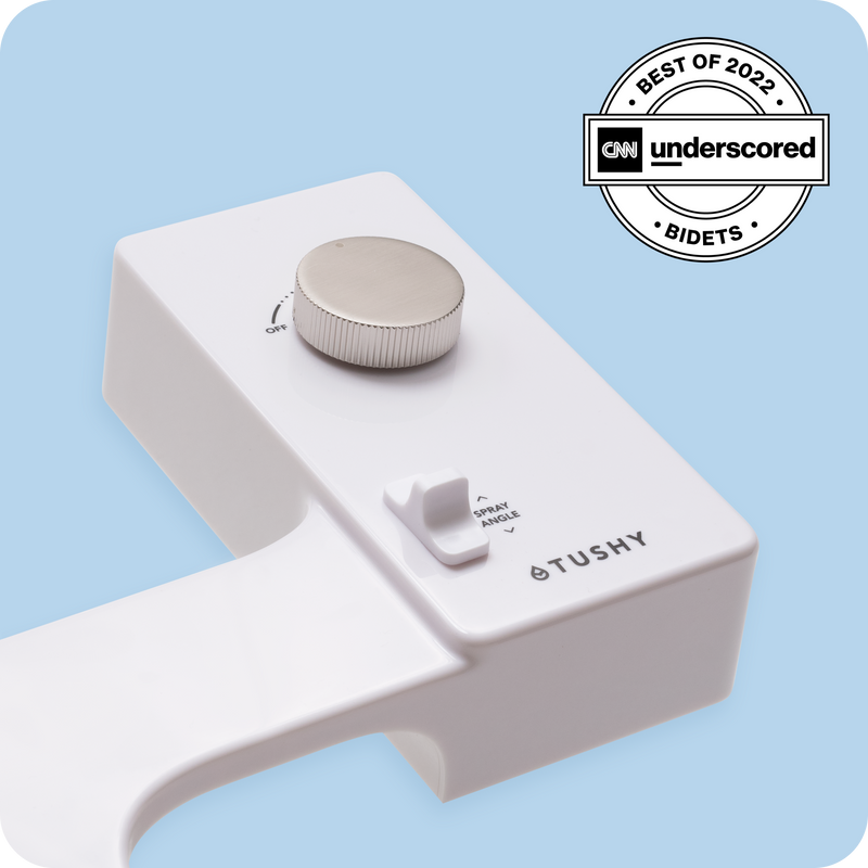 TUSHY Classic 3.0 Non-Electric Bidet Attachment, Adjustable Water Pressure, Angle Control & Easy Home Installation