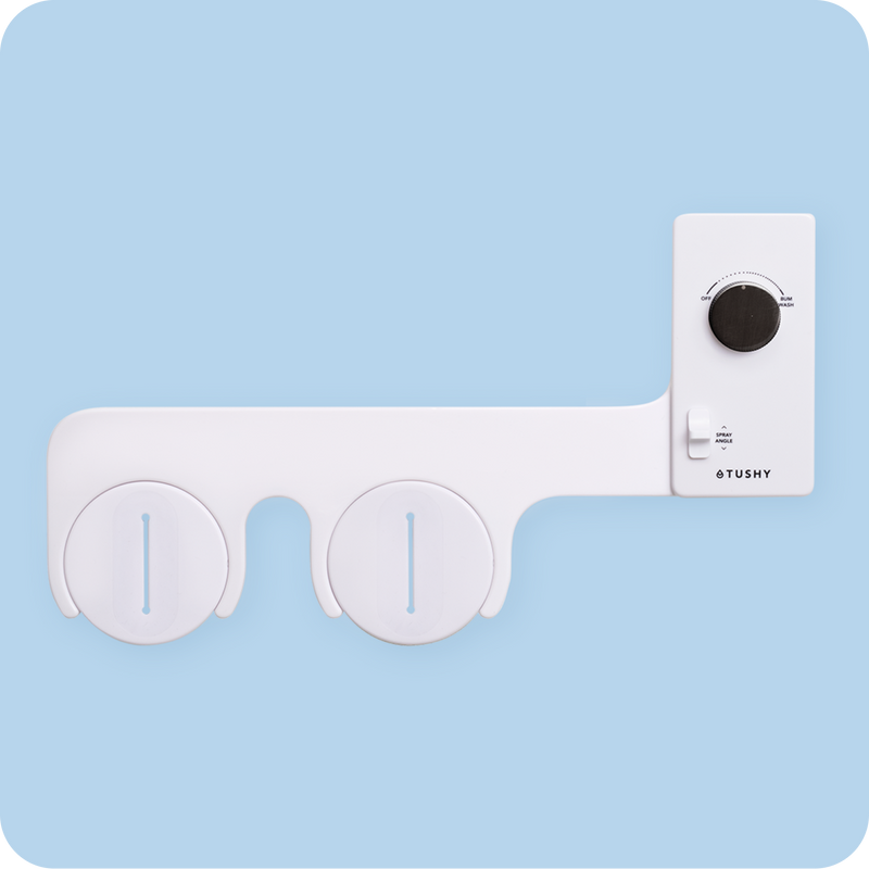 TUSHY Classic 3.0 Non-Electric Bidet Attachment, Adjustable Water Pressure, Angle Control & Easy Home Installation