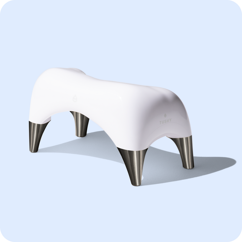 TUSHY Ottoman Toilet Stool