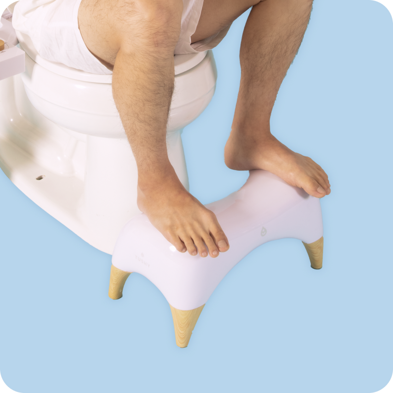 TUSHY Ottoman Toilet Stool