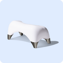 TUSHY Ottoman 9" Toilet Stool, Premium Toilet Stool with Modern Sleek Design