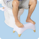 TUSHY Ottoman 9" Toilet Stool, Premium Toilet Stool with Modern Sleek Design