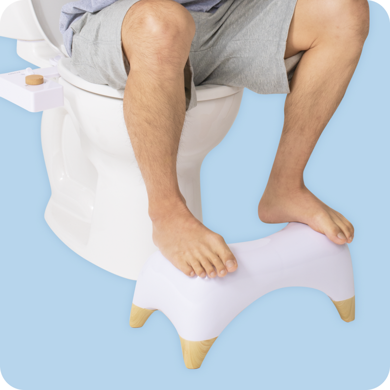 TUSHY Ottoman Toilet Stool