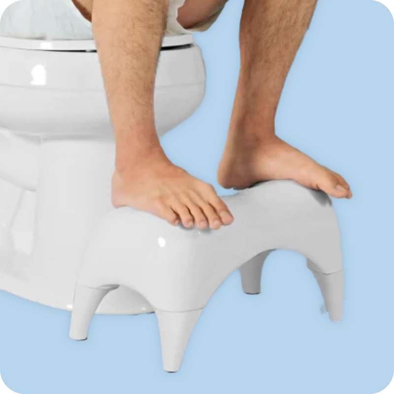 TUSHY Ottoman Toilet Stool
