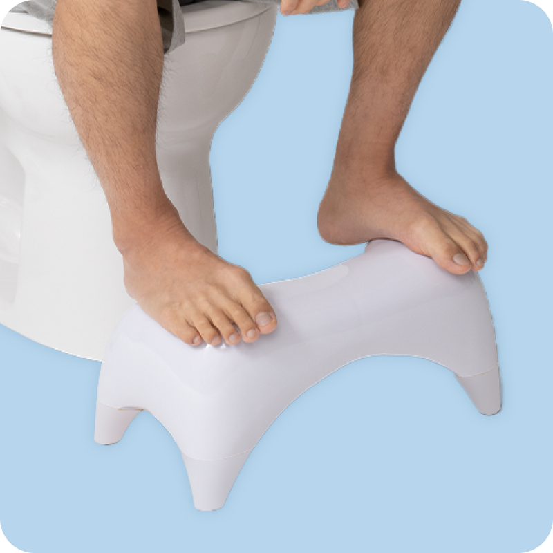 TUSHY Ottoman Toilet Stool