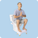 TUSHY Ottoman 9" Toilet Stool, Premium Toilet Stool with Modern Sleek Design