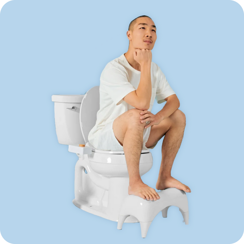 TUSHY Ottoman Toilet Stool