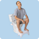 TUSHY Ottoman 9" Toilet Stool, Premium Toilet Stool with Modern Sleek Design