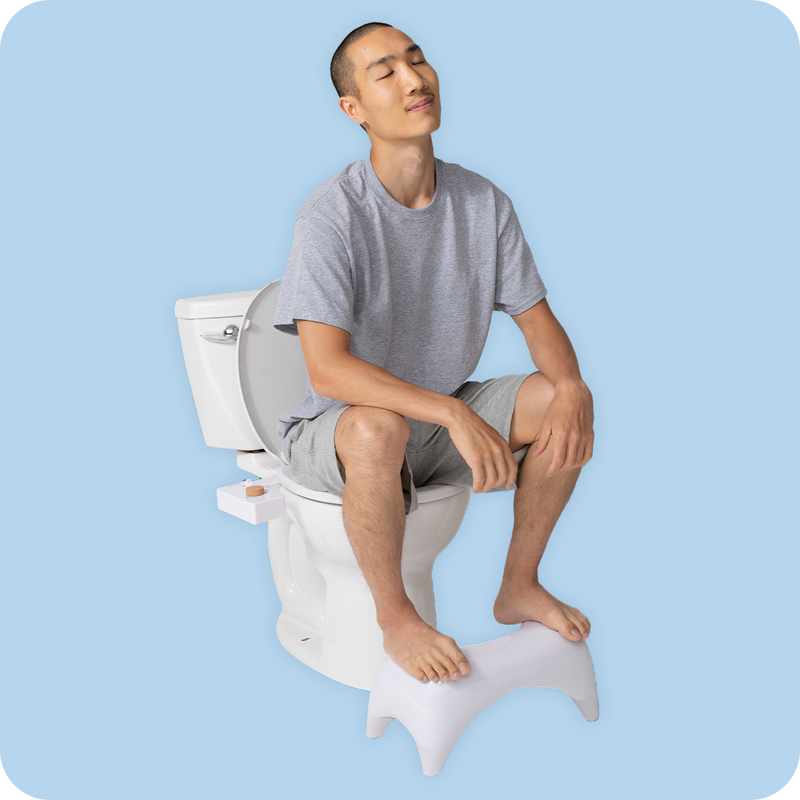 TUSHY Ottoman Toilet Stool