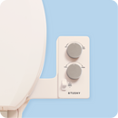 TUSHY Spa 3.0 Premium Bidet Attachment, Dual Temp Cold & Warm Water, Self Cleaning, Adjustable Pressure Nozzle & Angle Control
