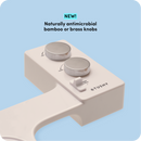 TUSHY Spa 3.0 Premium Bidet Attachment, Dual Temp Cold & Warm Water, Self Cleaning, Adjustable Pressure Nozzle & Angle Control