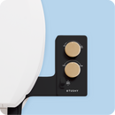 TUSHY Spa 3.0 Premium Bidet Attachment, Dual Temp Cold & Warm Water, Self Cleaning, Adjustable Pressure Nozzle & Angle Control