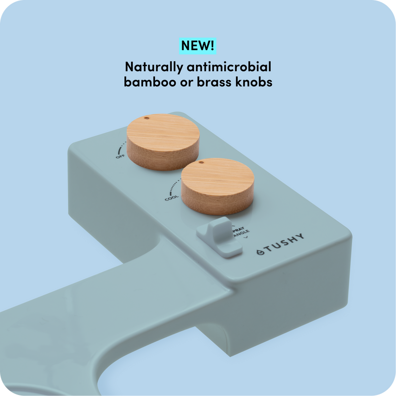 TUSHY Spa 3.0 Premium Bidet Attachment, Dual Temp Cold & Warm Water, Self Cleaning, Adjustable Pressure Nozzle & Angle Control