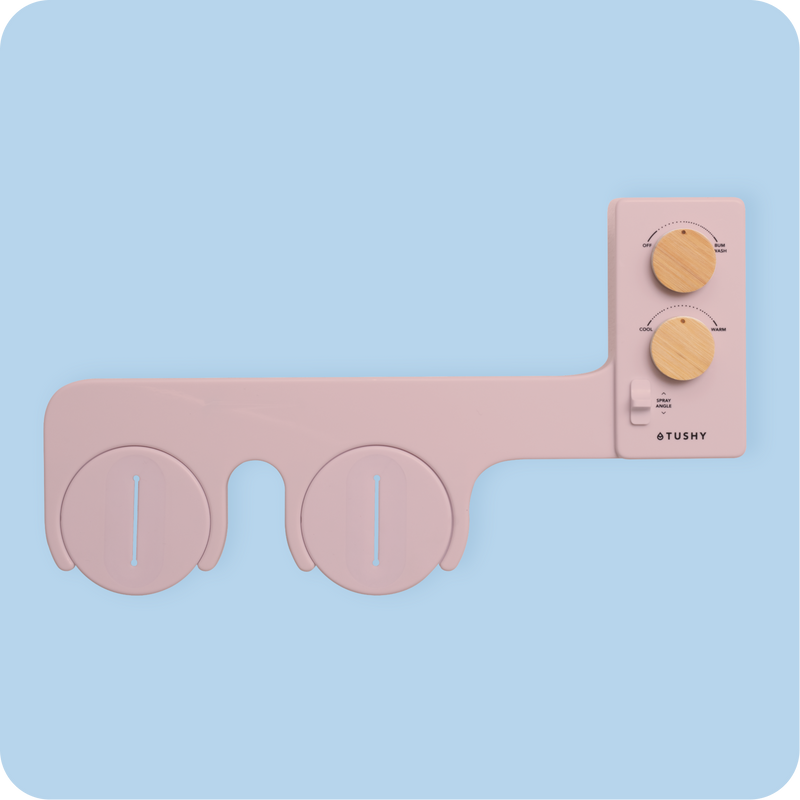 TUSHY Spa 3.0 Premium Bidet Attachment, Dual Temp Cold & Warm Water, Self Cleaning, Adjustable Pressure Nozzle & Angle Control