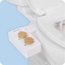 TUSHY Spa 3.0 Premium Bidet Attachment, Dual Temp Cold & Warm Water, Self Cleaning, Adjustable Pressure Nozzle & Angle Control