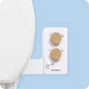 TUSHY Spa 3.0 Premium Bidet Attachment, Dual Temp Cold & Warm Water, Self Cleaning, Adjustable Pressure Nozzle & Angle Control