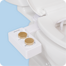 TUSHY Spa 3.0 Premium Bidet Attachment, Dual Temp Cold & Warm Water, Self Cleaning, Adjustable Pressure Nozzle & Angle Control