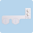 TUSHY Spa 3.0 Premium Bidet Attachment, Dual Temp Cold & Warm Water, Self Cleaning, Adjustable Pressure Nozzle & Angle Control