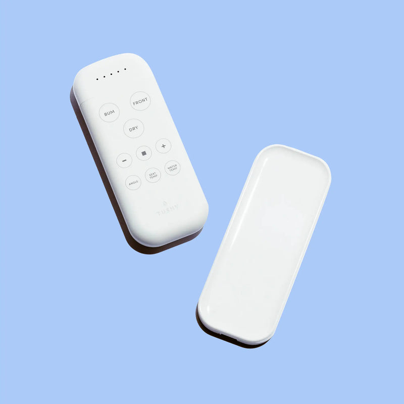 TUSHY Ace Electric Bidet and Heated Seat, Self Cleaning Nozzle Air Drier & Remote Control