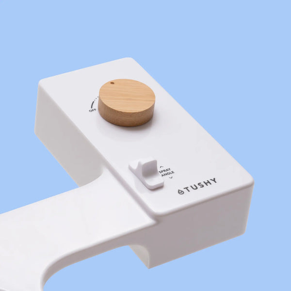 TUSHY Classic 3.0 Non-Electric Bidet Attachment, Adjustable Water Pressure, Angle Control & Easy Home Installation