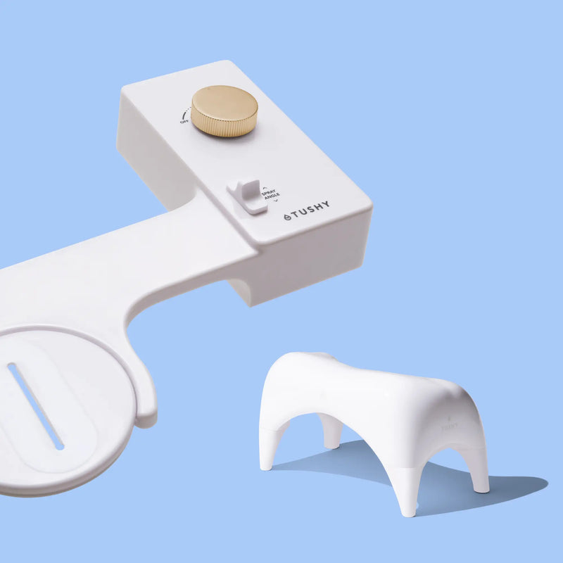 TUSHY Classic 3.0 Non-Electric Bidet Attachment, Adjustable Water Pressure, Angle Control & Easy Home Installation