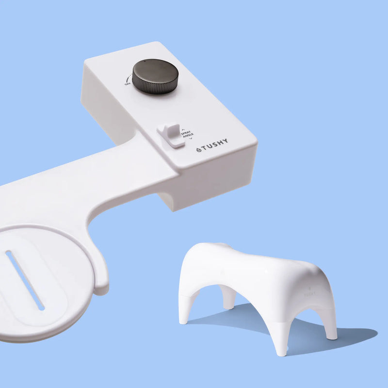 TUSHY Classic 3.0 Non-Electric Bidet Attachment, Adjustable Water Pressure, Angle Control & Easy Home Installation