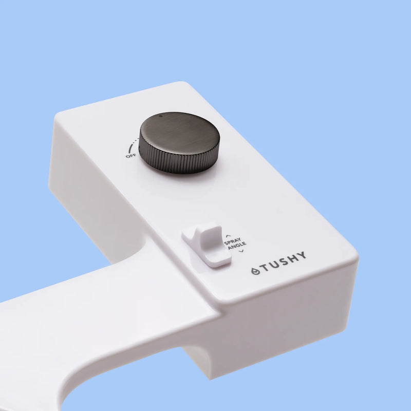 TUSHY Classic 3.0 Non-Electric Bidet Attachment, Adjustable Water Pressure, Angle Control & Easy Home Installation