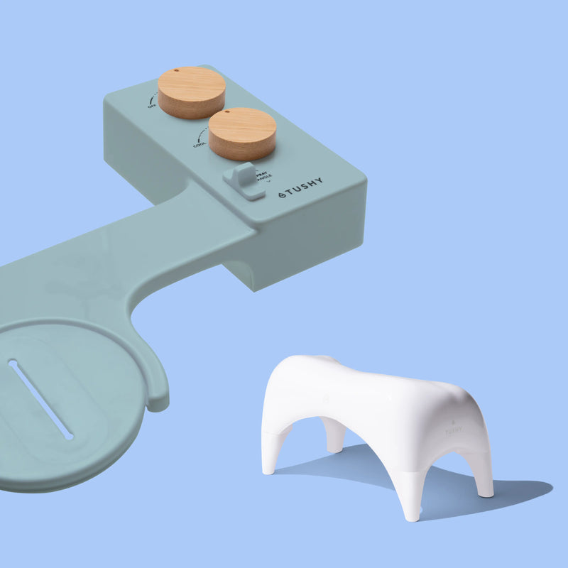 TUSHY Spa 3.0 Premium Bidet Attachment, Dual Temp Cold & Warm Water, Self Cleaning, Adjustable Pressure Nozzle & Angle Control