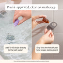 Canopy Baby Bathtub Filter with Color Changing Temperature Indicator and Protective Spout Cover