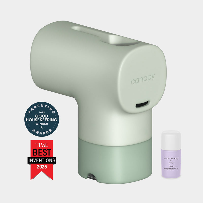 Canopy Baby Bathtub Filter with Color Changing Temperature Indicator and Protective Spout Cover