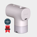 Canopy Bathtub Filter with Color Changing Temperature Indicator and Protective Spout Cover