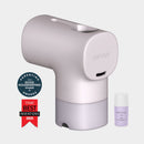 Canopy Baby Bathtub Filter with Color Changing Temperature Indicator and Protective Spout Cover