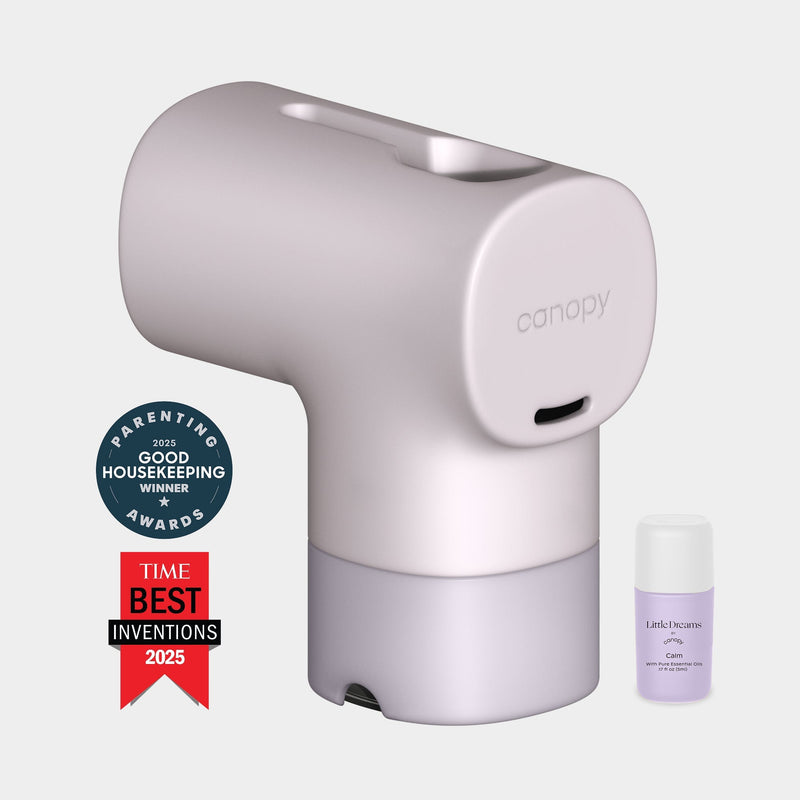 Canopy Baby Bathtub Filter with Color Changing Temperature Indicator and Protective Spout Cover