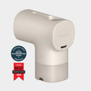 Canopy Bathtub Filter with Color Changing Temperature Indicator and Protective Spout Cover