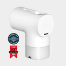 Canopy Bathtub Filter with Color Changing Temperature Indicator and Protective Spout Cover