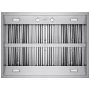 Victory 36-Inch 750 CFM Island Range Hood in Stainless Steel with Baffle Filters, 4-Speed Rotary Switch, Dimmable LED's (Twister-Island-36)