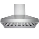 Victory Twister BBQ 42-Inch 1200 CFM Outdoor Wall Mounted Range Hood in Stainless Steel (Twister-BBQ-42)