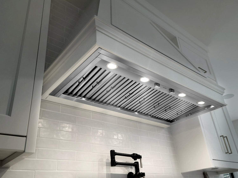 Victory Typhoon 48-Inch 1200 CFM Insert Range Hood in Stainless Steel (Typhoon-46)