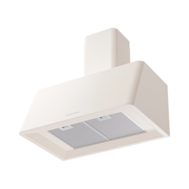 ILVE Nostalgie II 30-Inch 600 CFM Wall Mounted Range Hood in Antique White (UAG30AW)