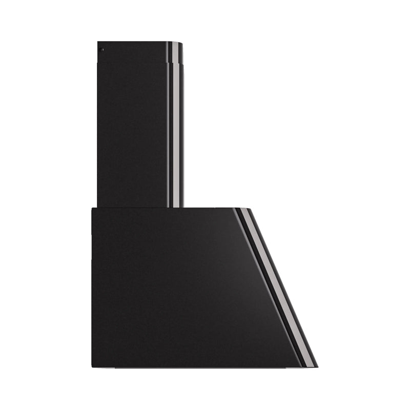 ILVE Nostalgie II 30-Inch 600 CFM Wall Mounted Range Hood in Glossy Black (UAG30BK)