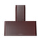 ILVE Nostalgie II 30-Inch 600 CFM Wall Mounted Range Hood in Burgundy (UAG30BU)