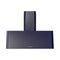 ILVE Nostalgie II 36-Inch 600 CFM Wall Mounted Range Hood in Midnight Blue (UAG36MB)