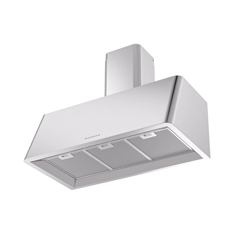 ILVE Nostalgie II 36-Inch 600 CFM Wall Mounted Range Hood in Stainless Steel (UAG36SS)