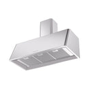 ILVE Nostalgie II 40-Inch 600 CFM Wall Mounted Range Hood in Stainless Steel (UAG40SS)