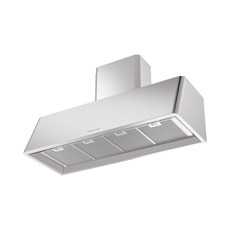 ILVE Nostalgie II 48-Inch 850 CFM Wall Mounted Range Hood in Stainless Steel (UAG48SS)